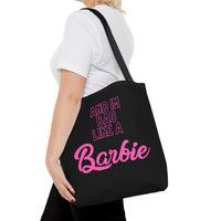 Bad Like a Barbie Tote Bag