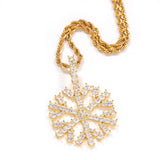 Icy Snowflake Necklace