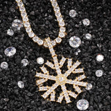 Icy Snowflake Necklace