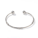 Letter Charm Bangle